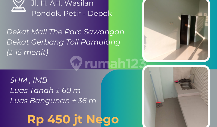 Rumah Siap Huni di Puri Raisa 3 Pondok Petir, Sawangan Depok Rumah Siap Huni di Puri Raisa 3 Pondok Petir, Sawangan Depok