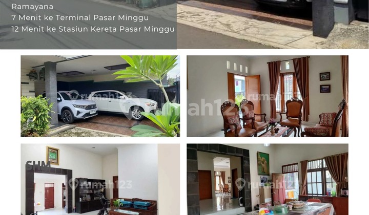 Rumah Dekat Kampus Unas Pasar Minggu, Jakarta Selatan
