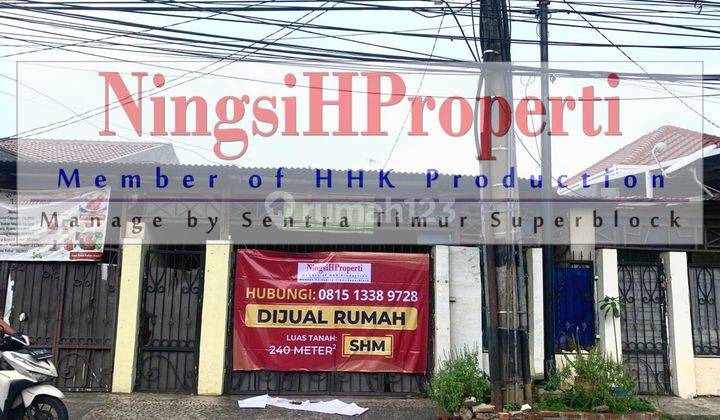 Jual Butuh Rumah Depan Jalan Raya Pondok Kopi  1