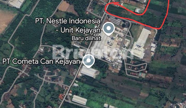 Industrial Commercial Land Zero Main Road Pasuruan adjacent to Nestle Factory East Java