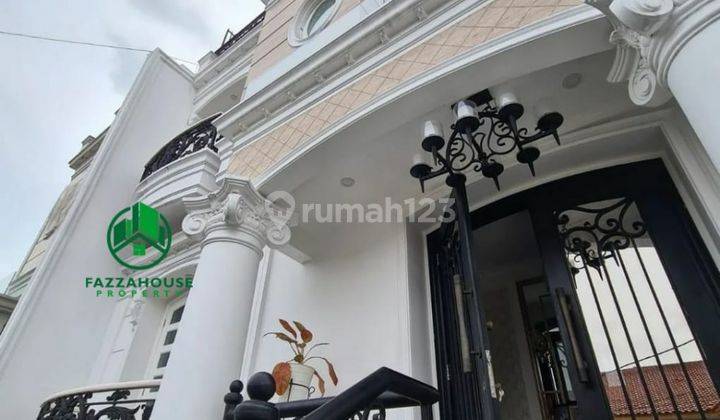 For Sale Dijual Rumah Mewah Murah Jual Cepat Bangunan 2 Lantai Fully Furnish Design Eropa Classic Siap Huni Good Location Harga Murah Negosiable Di Bangka Kemang Jakarta Selatan 10