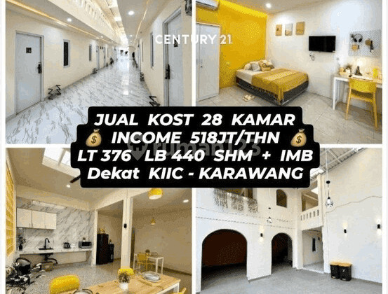 DIJUAL CEPAT KOST DEKAT KIIC KARAWANG KOST FULL TERSEWA 2