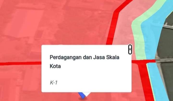 The Only Land on the Ngurah Rai Bypass Near MBG Mall