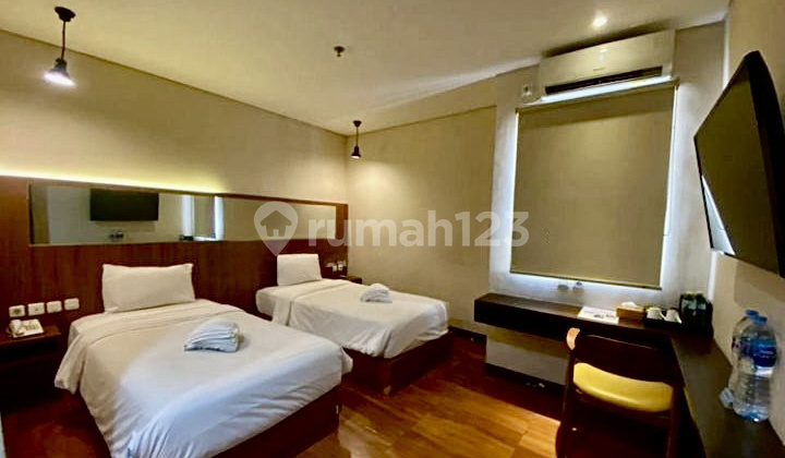 Hotel Aktif Akupansi 80-100% Strategis Daerah Sangat Tenang