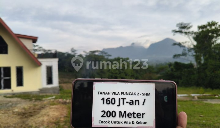 Tanah Murah Puncak Dua Bogor SHM Cocok Untuk Vila dan Kebun