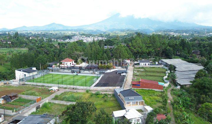 tampak depan tanah puncak shm akses mobil