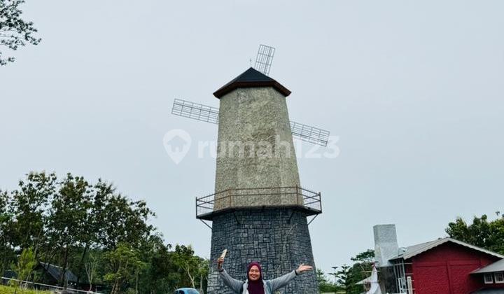 Kavling Nempel Sungai Akses Mobil Cocok untuk Vila dan Kebun