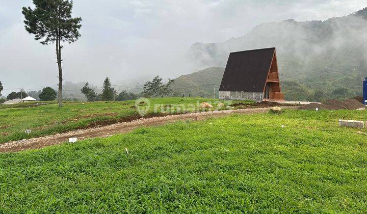 Tanah Kavling di Puncak Dua Bogor Tinggi 1000 Mdpl Legalitas SHM 1