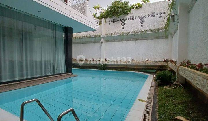 Regina Realty, Disewakan Rumah Pondok Indah Fully Furnished With Swimmig Pool 2