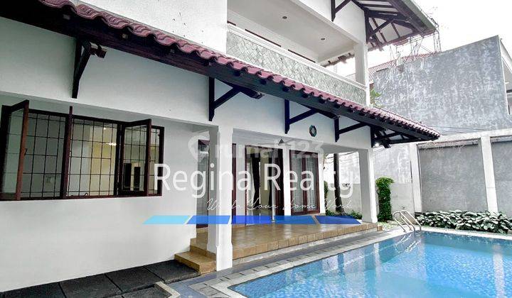 Regina Realty, For Sale Rumah di Cipete Dekat Sekolah Perancis Sudah Renovasi  1