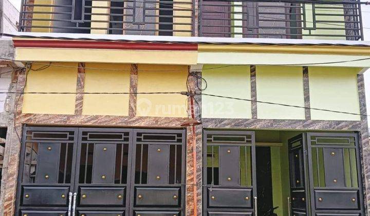 Rumah 2 Lantai Tengah Kota Surabaya Gembong SHM Mobil bisa masuk 1