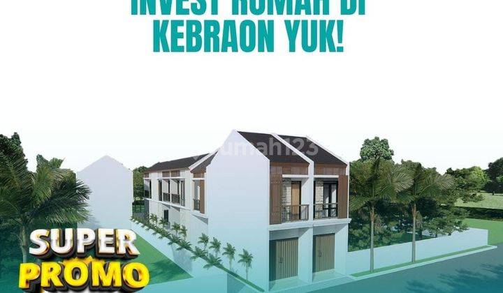 Rumah + Toko Bangunan 2 Lantai Lokasi Raya KEBRAON II SHM IMB 2