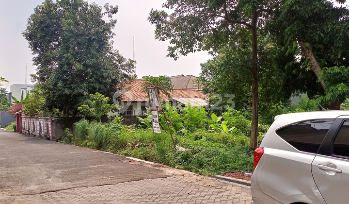 Jual cepat tanah siap bangun 500 meter murah hadap selatan di komplek kejaksaan joglo bisa bangun 4 rumah baru  9