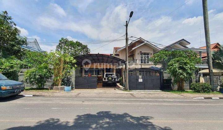 RUMAH CANTIQ ADA KOLAM RENANG PRIBADI DI PERUMAHAN PALM SPRING, LUAS TANAH 516 METER 2