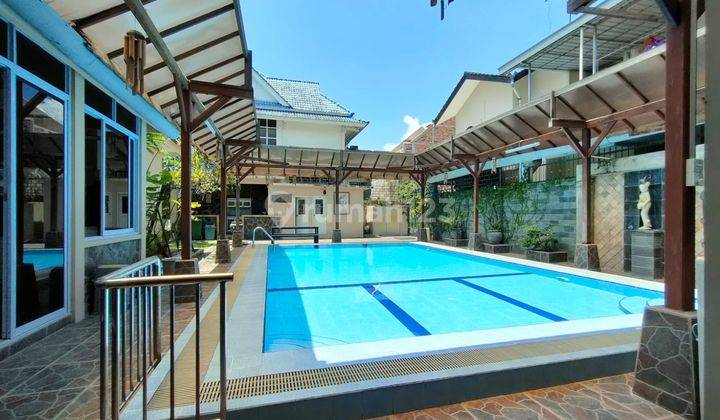 RUMAH CANTIQ ADA KOLAM RENANG PRIBADI DI PERUMAHAN PALM SPRING, LUAS TANAH 516 METER 1