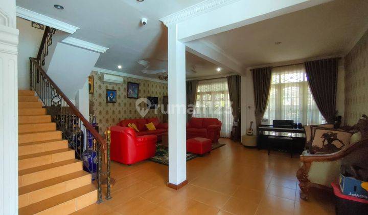 RUMAH CANTIQ ADA KOLAM RENANG PRIBADI DI PERUMAHAN PALM SPRING, LUAS TANAH 516 METER 20
