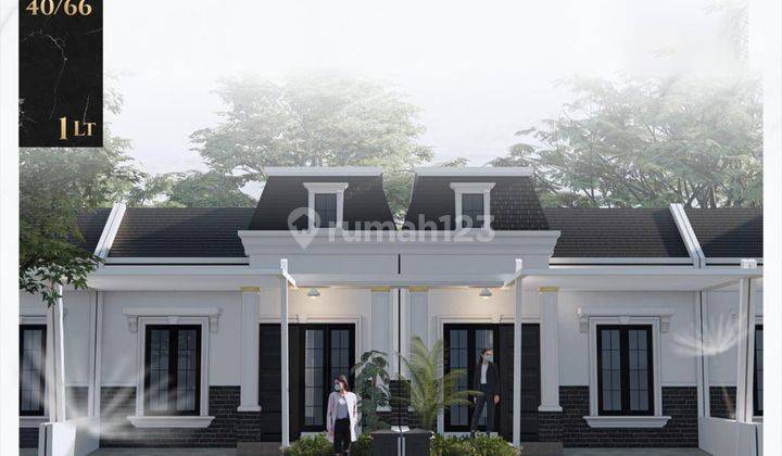 Rumah Baru American Classic Unfurnished SHM di Malang 2