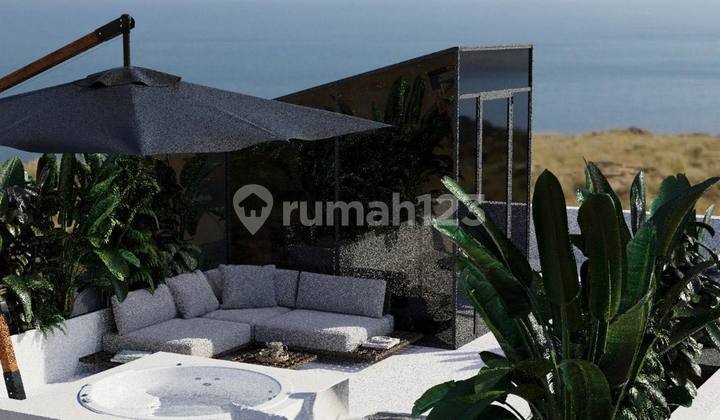 MODERN OCEANVIEW VILLA WITH ROOFTOP LOUNGE JUST STEPS FROM PANDAWA BEACH