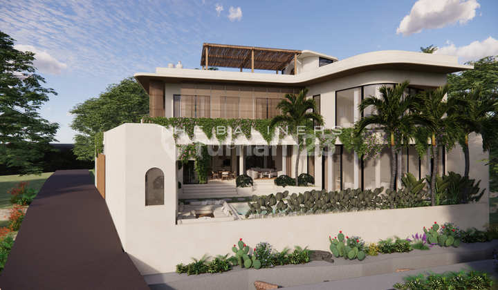 Stunning 4 bedroom Tropical Mediterranean Villa With Sunset Views In Babakan Stunning 4 bedroom Tropical Mediterranean Villa With Sunset Views In Babakan