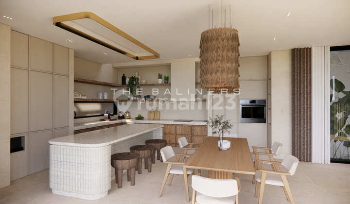 Stunning 4 bedroom Tropical Mediterranean Villa With Sunset Views In Babakan 2