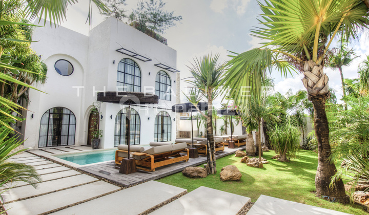 Newly Built Mediterranean Spanish Style Villa Minutes Drive To Berawa Beach