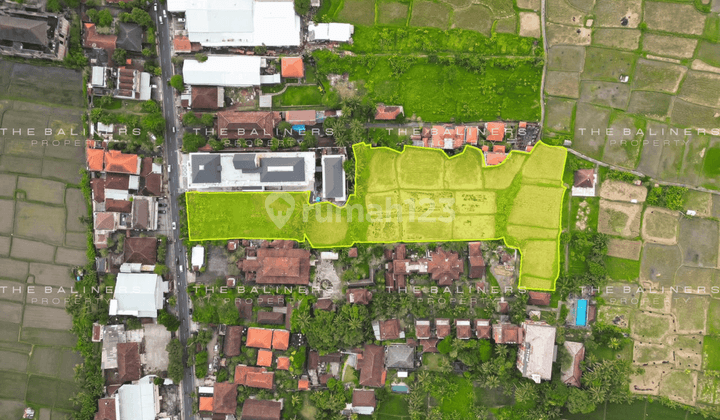 Expansive Land With Rice Field View In Ubud 1