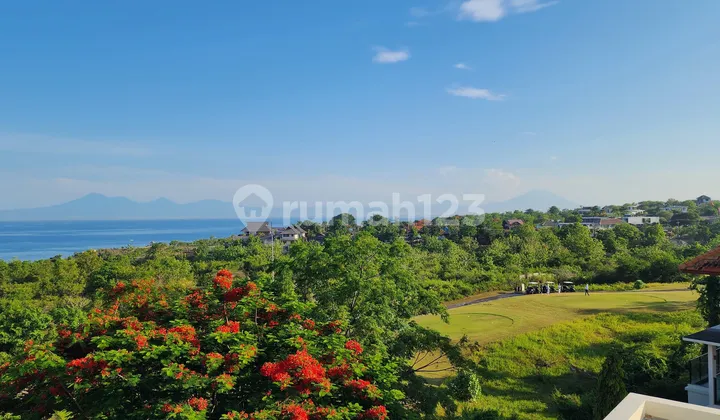 FOUR-STORY FREEHOLD VILLA WITH OCEAN AND GOLF COURSE VIEWS IN PECATU