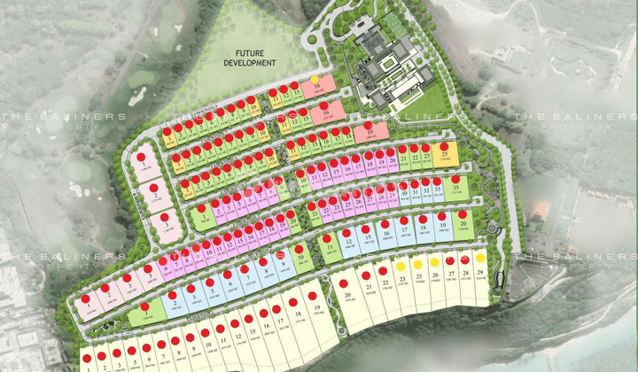 Exclusive Freehold Cliff front Plots In Pandawa 1