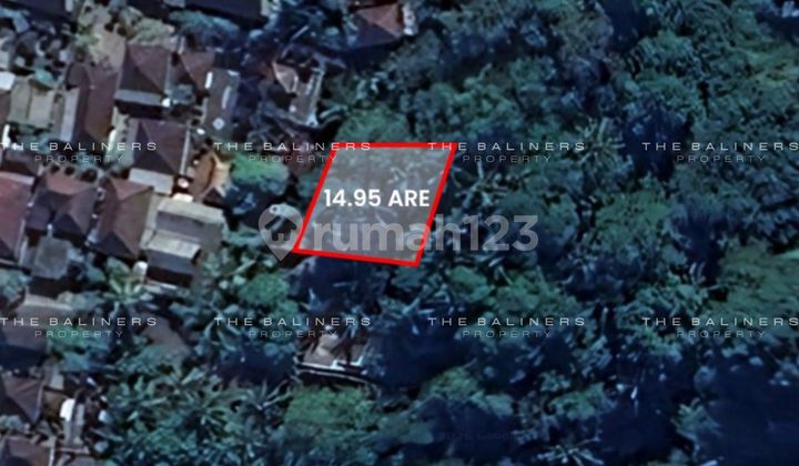 Leasehold Land With Flowing River Backdrop In Kemenuh Ubud