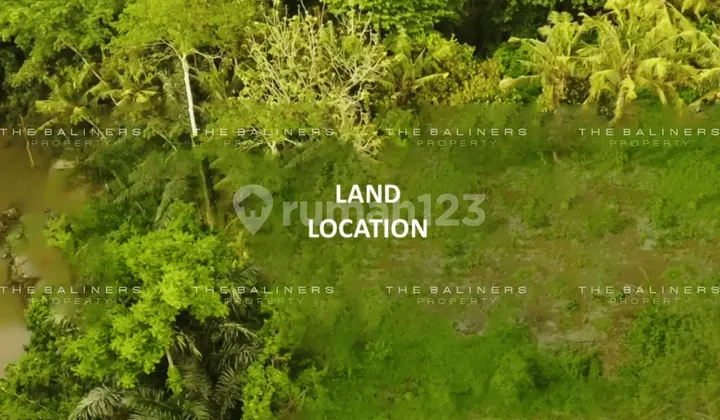 PEACEFUL RIVER AND JUNGLE VIEW LAND IN BUWIT, TABANAN
