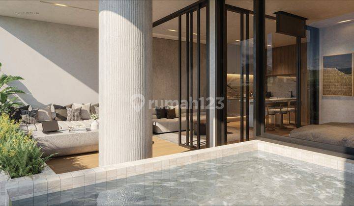 STYLISH ONE-BEDROOM APARTMENT WITH PRIVATE POOL IN ULUWATU 2