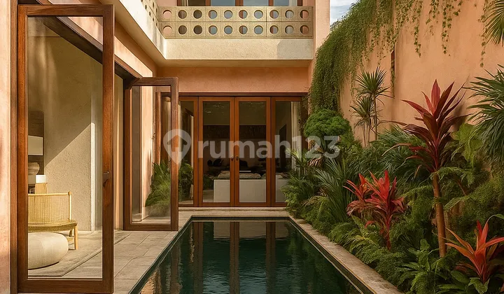 CONTEMPORARY THREE-BEDROOM VILLA WITH ROOFTOP OCEAN VIEWS IN UNGASAN, BUKIT