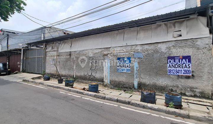 Kavling dan bangunan,hadap jalan besar,Kali Baru 1