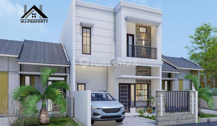 Rumah Brand New di Villa Melati Mas 2 lantai SHM  Hadap Selatan 2