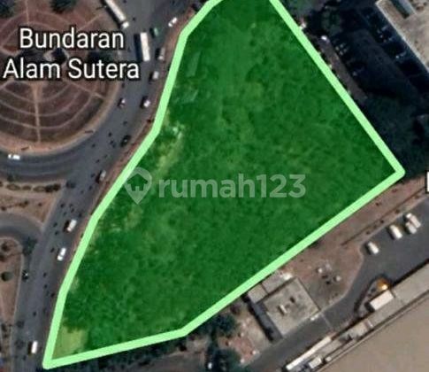 Disewakan Kavling Strategis Alam Sutera Luas 2000m2
