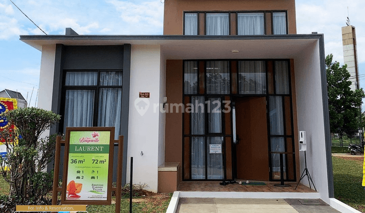 Rumah Baru dekat stasiun parung panjang di serpong garden village 1