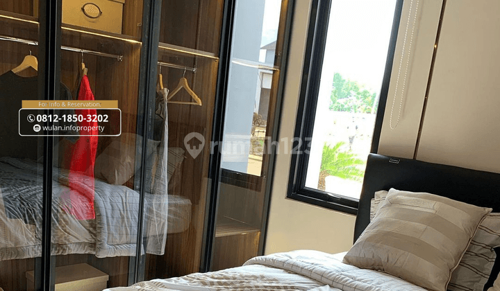 Rumah Baru dekat stasiun parung panjang di serpong garden village 5