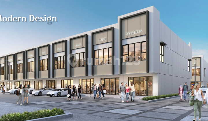 Ruko 2 Lantai Paramount Petals Tangerang Harga Launching Indica Grande