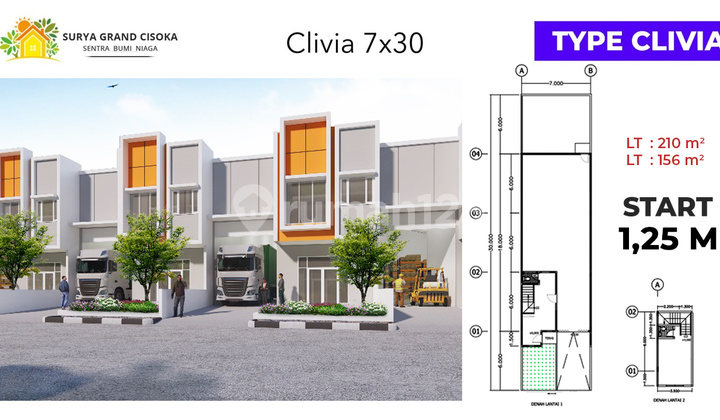 Warehouse for Sale Easy Access Strategic Location Friendly Price - Surya Grand Cisoka Warehouse