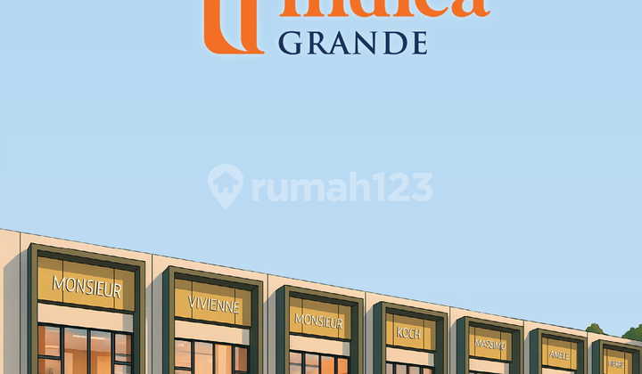 2-Story Shop House Paramount Petals Tangerang Launching Price Indica Grande 2
