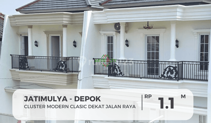 Rumah Cluster Modern Classic Sukmajaya Cilodong Depok, SHM 2