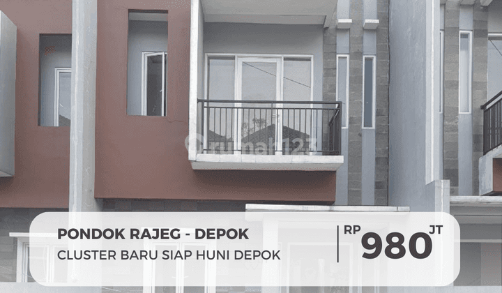 Rumah Baru Siap Huni Pondok Rajeg Depok SHM 2