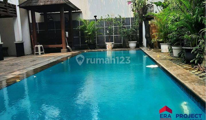 Butuh Uang Cepat Rumah 2 Lantai Ada Kolam Renang Dekat Kb.ragunan 1