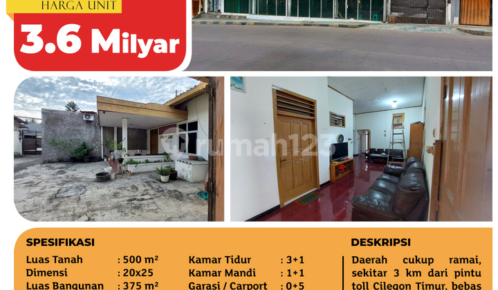 Tsi 16291, Rumah Cilegon, Banten, 20x25 M², 1 Lt, SHM 2