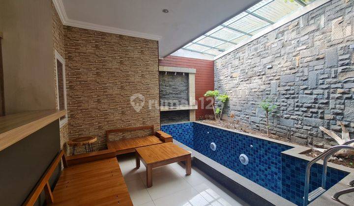 Rumah Ada Kolam Renang, Full Furnished Setra Duta Bandung Utara 2