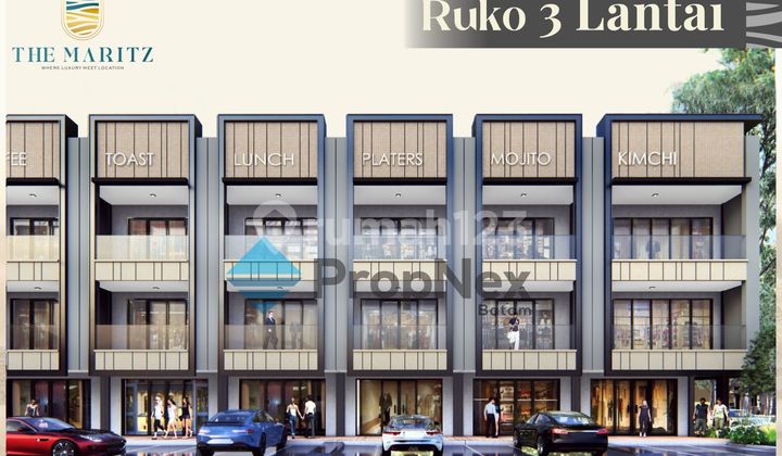 New 3-Story Shop at The Maritz Pasir Putih Batam, Facing the Main Road New 3-Story Shop at The Maritz Pasir Putih Batam, Facing the Main Road