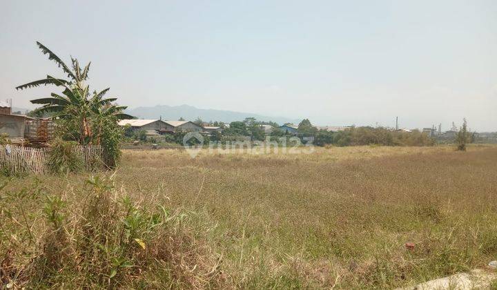 Tanah Luas Tata Ruang Zona Kuning di Batujajar Kbb 1