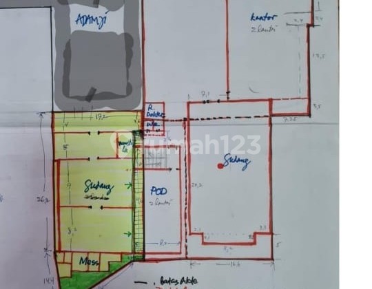 For Sale, Loss, Business Space, SHM, Ciateul, Bandung For Sale, Loss, Business Space, SHM, Ciateul, Bandung