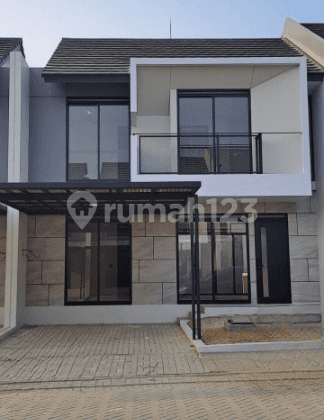 Rumah Modern Tropis 2 Lantai di Tatar Punawangi, Kbp 2