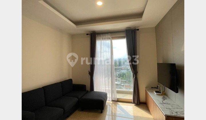 2BR Onyx Type Furnished Apartment at Hegarmanah Residence